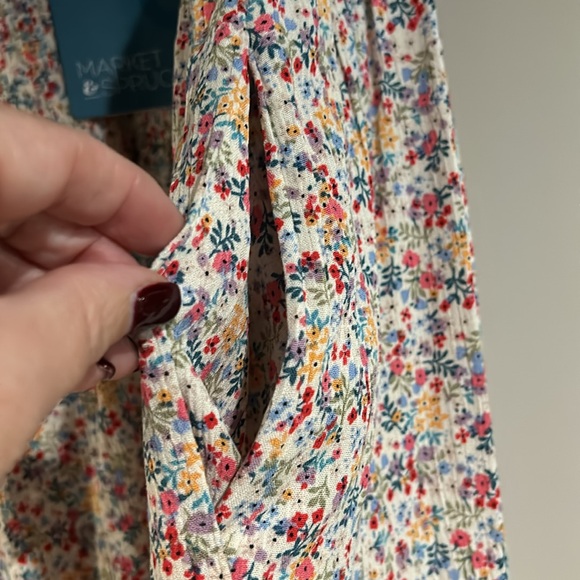 NWT Market & Spruce Smocked Sweetheart Dress from Stitch Fix - Picture 4 of 6